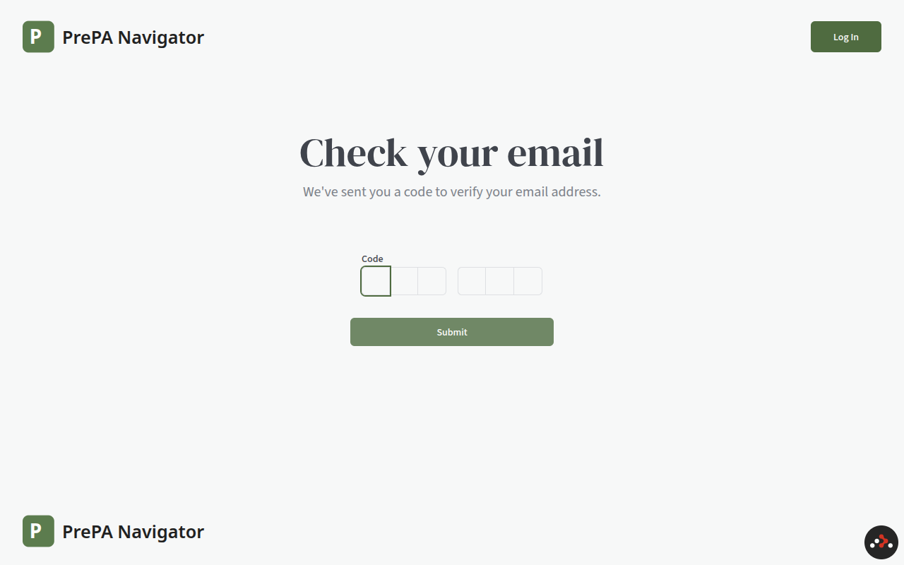 Verify email